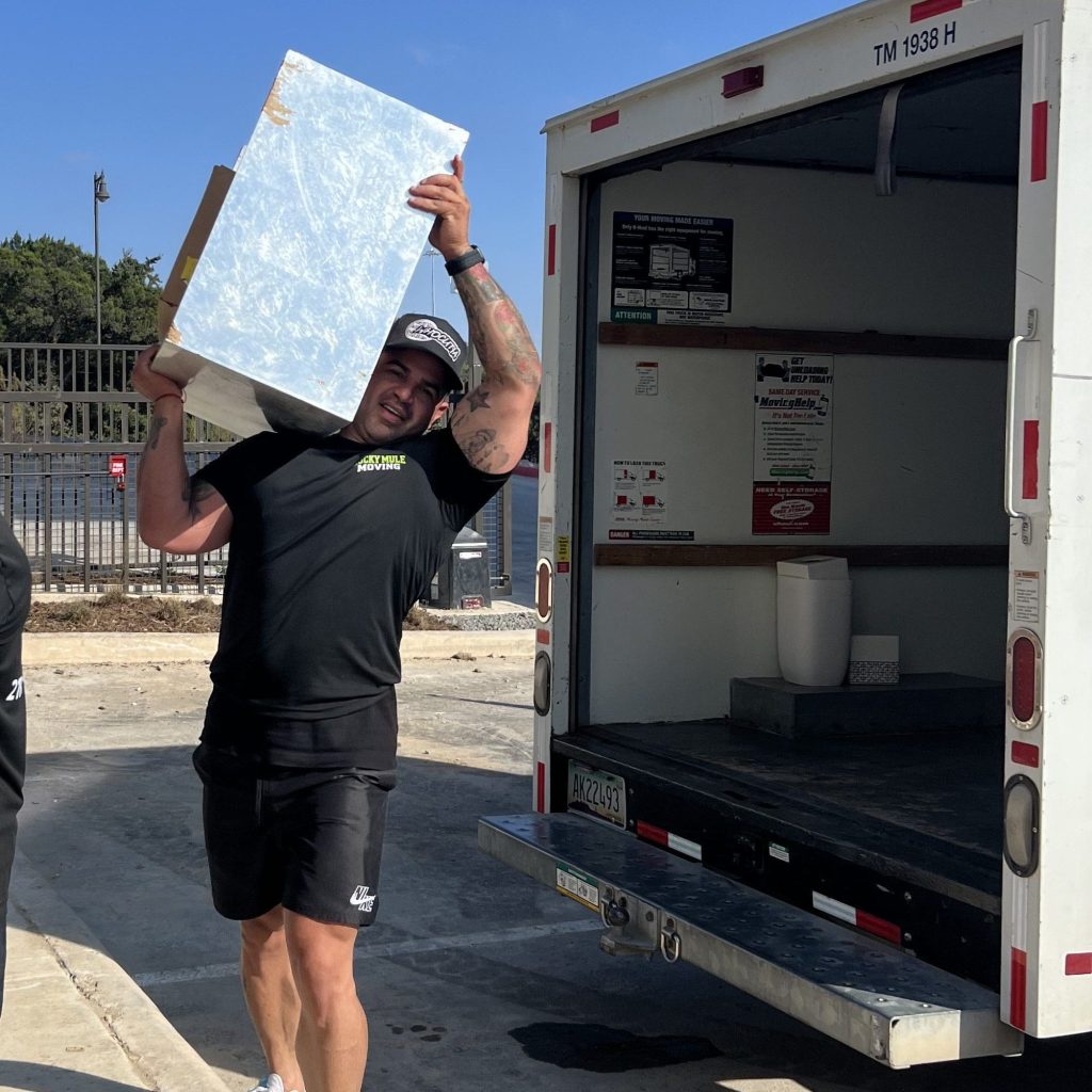 Lucky Mule Moving Mover Athlete