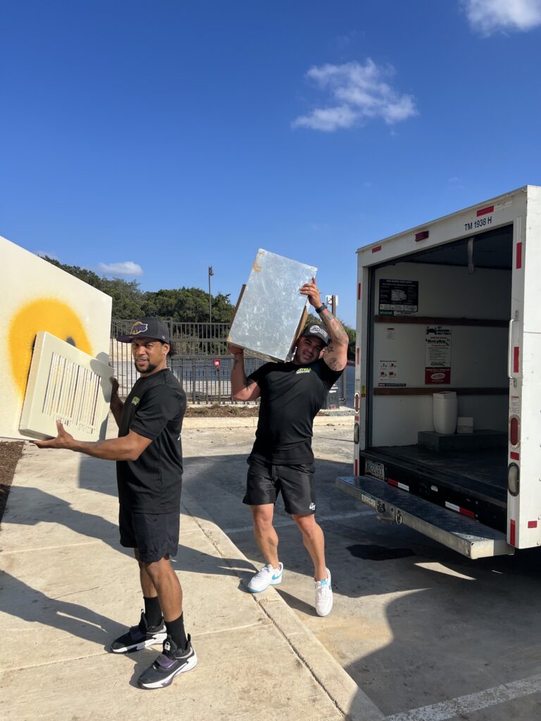 Lucky Mule Mover Athletes. Texas' Toughest Movers