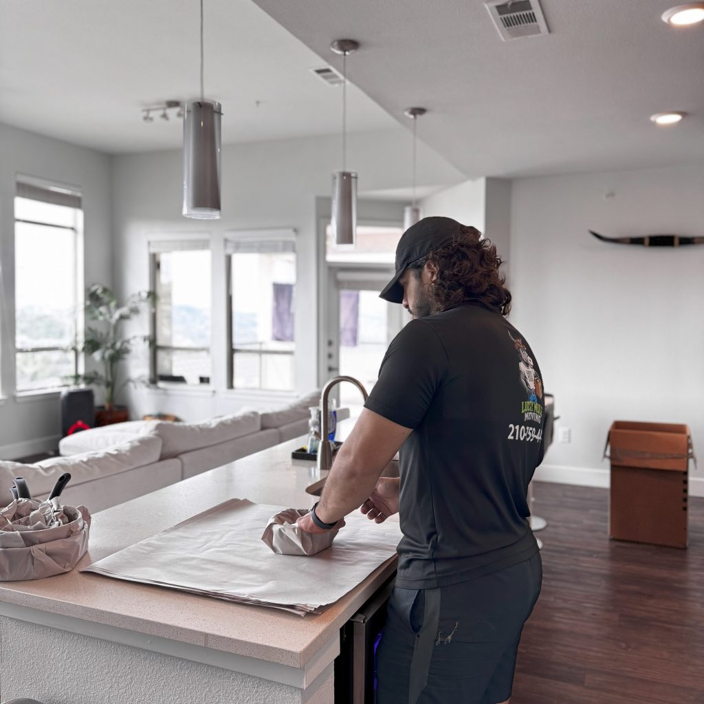 Lucky Mule Moving Professional Packing in San Antonio