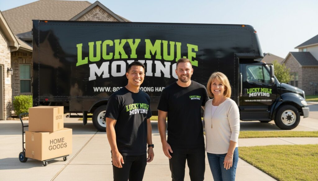 Lucky Mule Moving Crew in Austin, TX