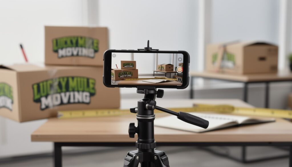 Office photo setup for a fast written estimate for office movers in San Antonio and Austin.