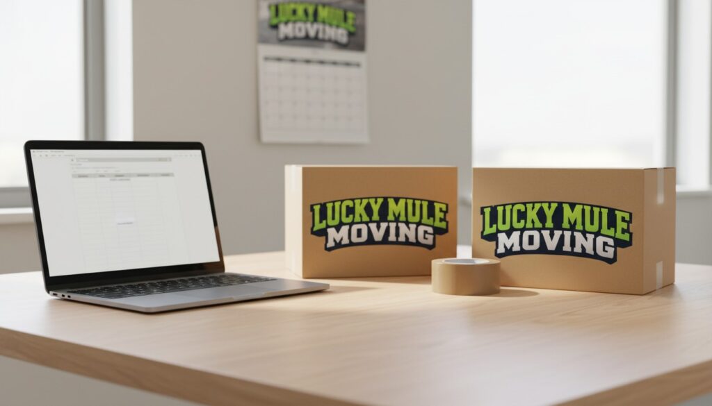 Calendar and checklist for planning a long-distance move from San Antonio and Austin with an estimated delivery timeline