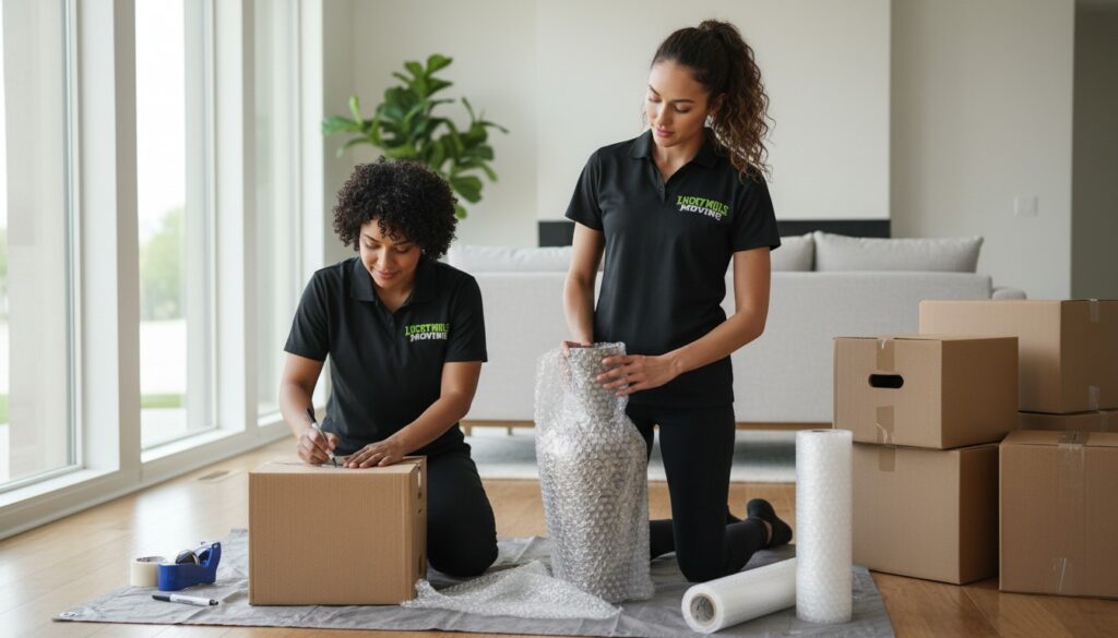 Lucky Mule Moving professional movers in La Cantera, San Antonio, TX providing reliable moving services for local residents.