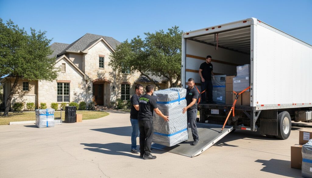 Lucky Mule Moving professional movers providing services in Tarrytown, Austin, TX, ensuring a seamless moving experience.