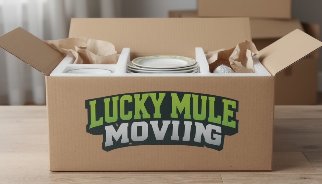 Calculator and checklist showing packing cost factors for San Antonio and Austin packing services.