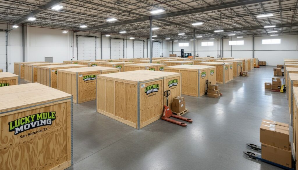 Storage Vaults at Lucky Mule Moving Facility